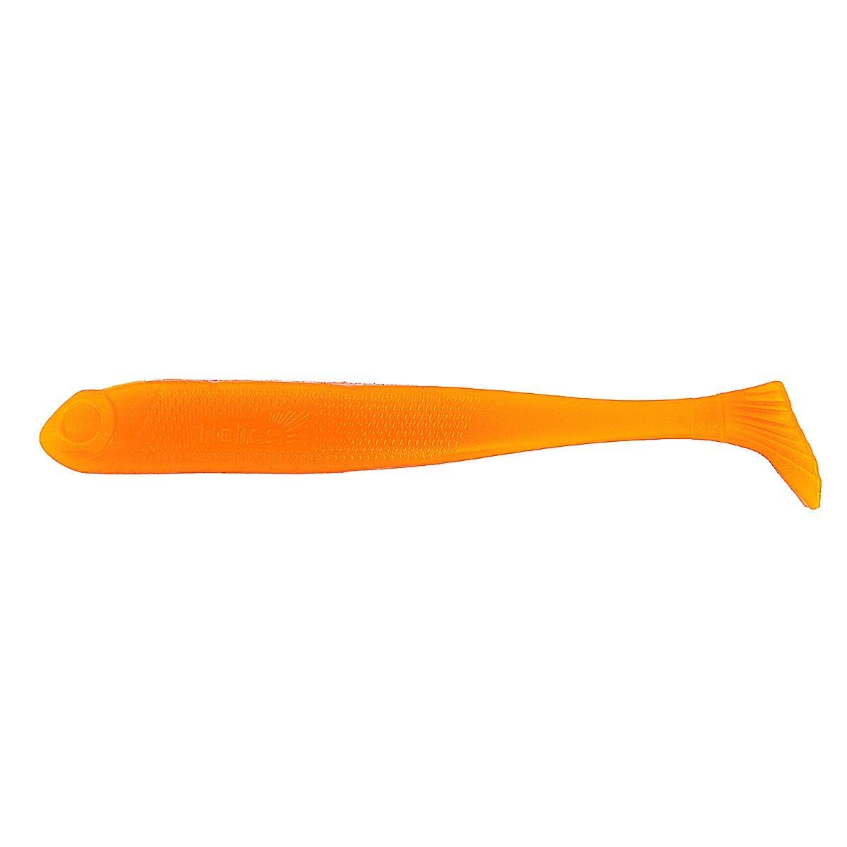 

Виброхвост Jumbo 4,95"/12.5 см Orange 5шт. (HS-7-024) Helios, Оранжевый