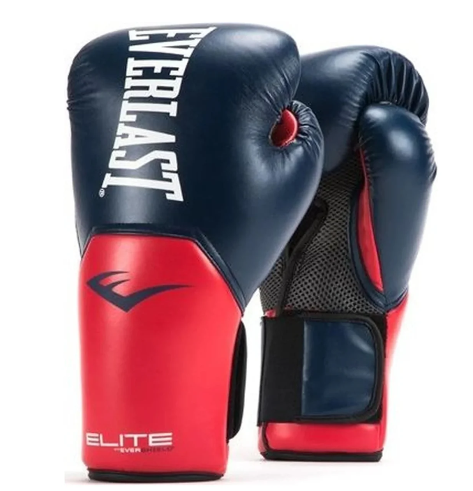 Перчатки тренировочные Everlast Elite ProStyle 12oz тёмно-синие, 1 пара