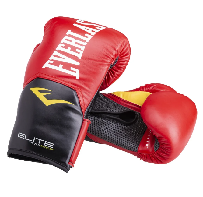 Перчатки тренировочные Everlast Elite ProStyle 16oz красные, 1 пара