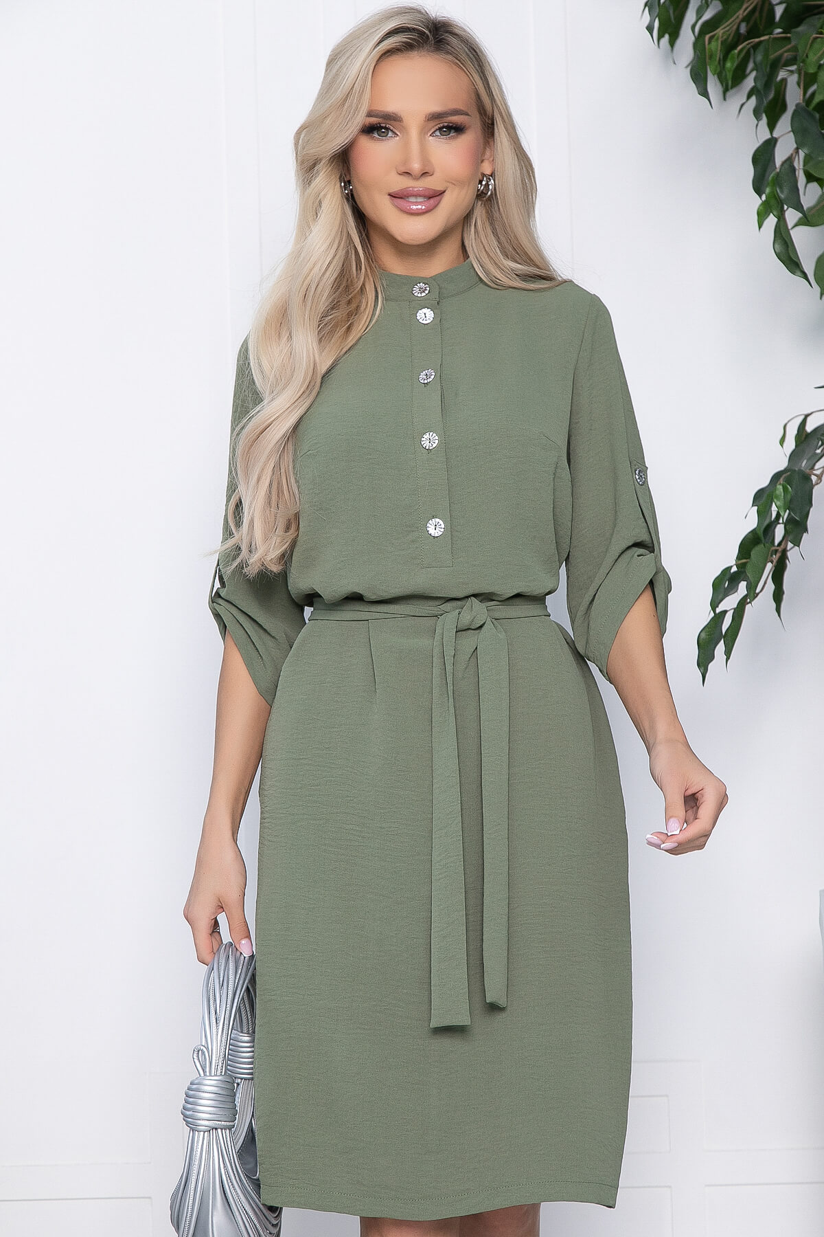 

Платье женское LT Collection Ночной бриз хаки 50 RU, Ночной бриз