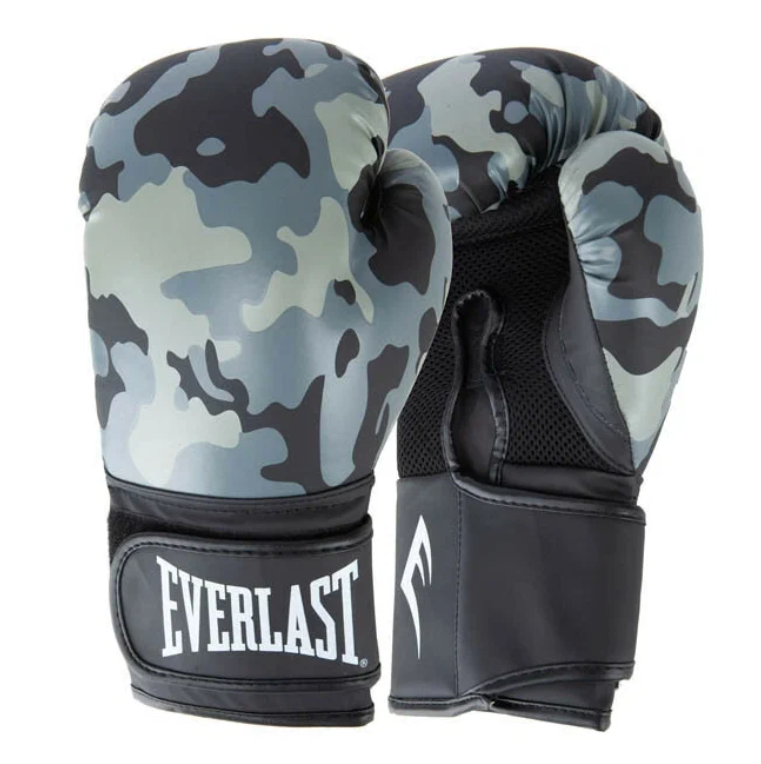 

Перчатки тренировочные Everlast Spark 12oz камуфляжные, 1 пара, Зеленый