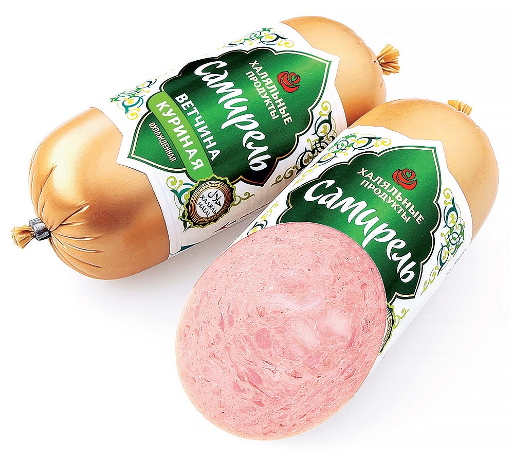 

Ветчина Самирель Куриная Халяль 450 г