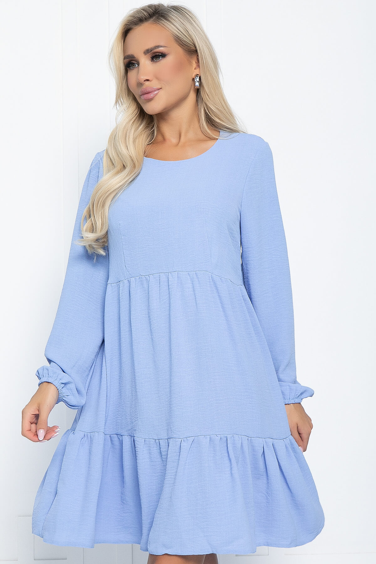 

Платье женское LT Collection Мия голубое 54 RU, Голубой, Мия