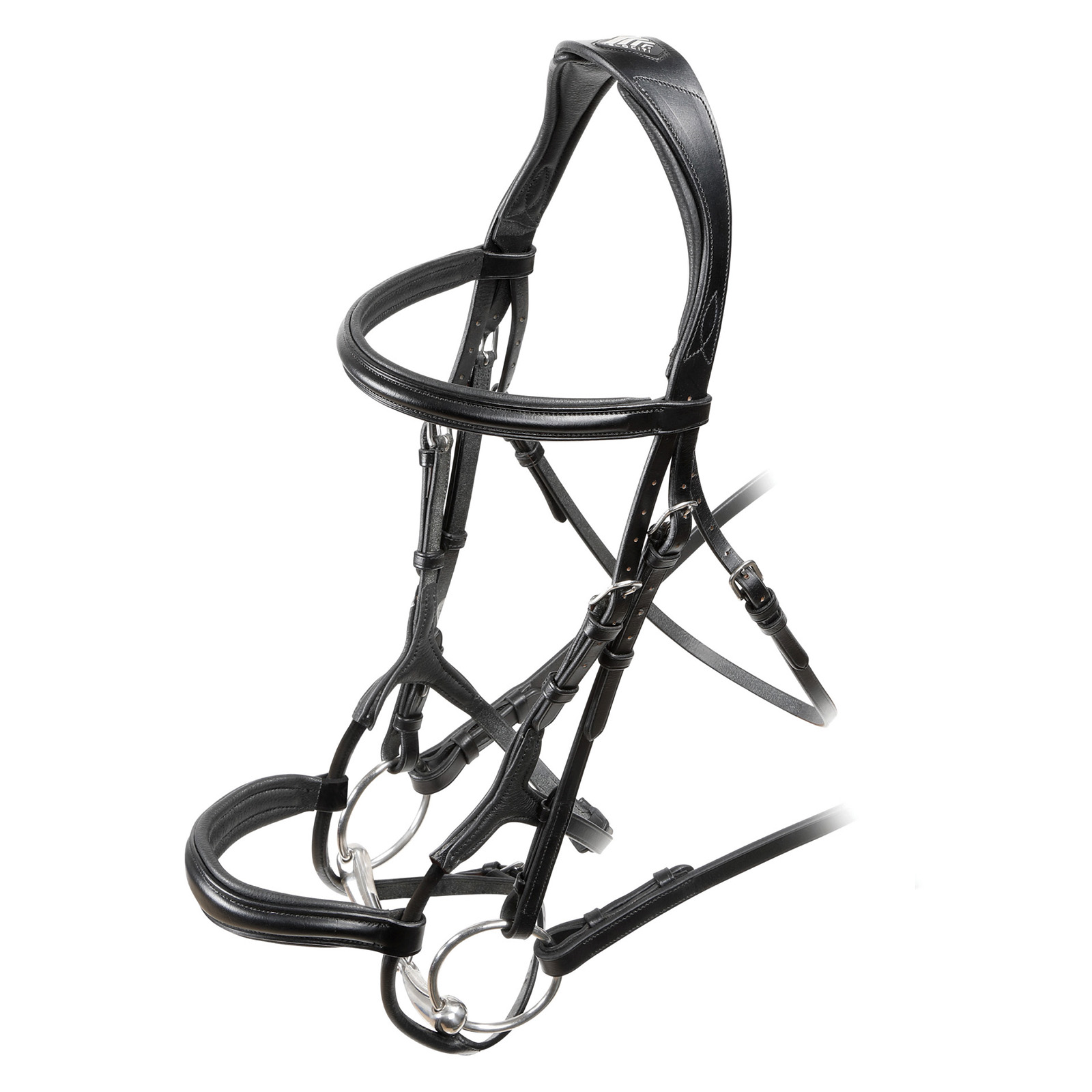 

Оголовье для лошади с поводом Velociti Jumping, чёрный, COB, Черный, SHIRES Velociti Оголовье для лошади "Jumping", COB, чёрный (Великобритания)