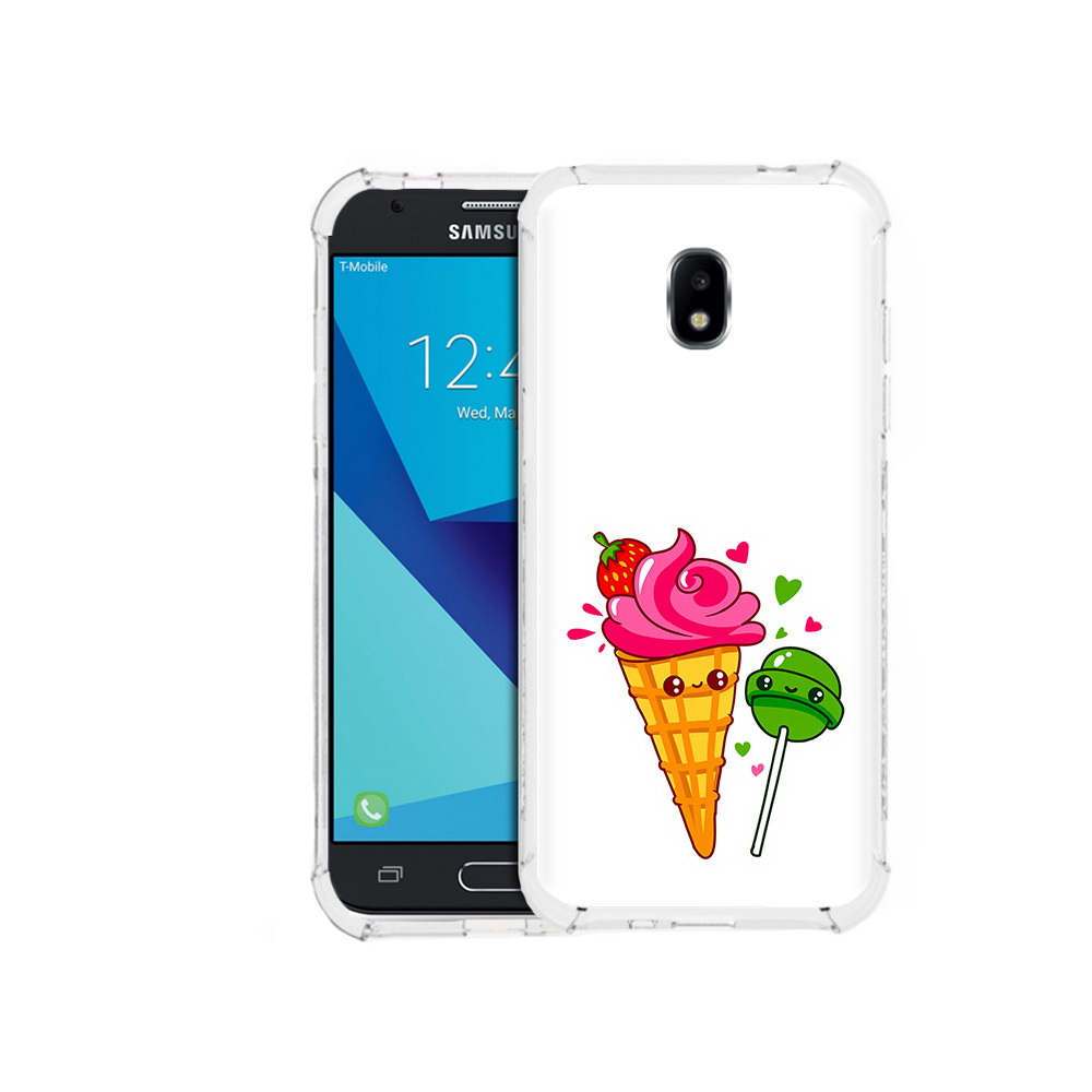 

Чехол MyPads Tocco для Samsung Galaxy J7 Pro Вкусняшки (PT128255.589.45), Прозрачный, Tocco