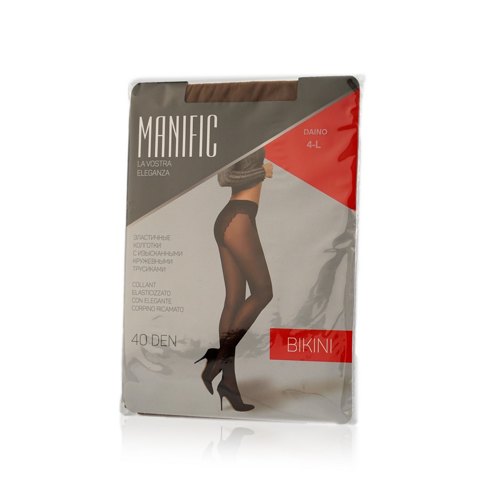 

Колготки женские Manific Bikini бежевые  размер, Бежевый, Bikini