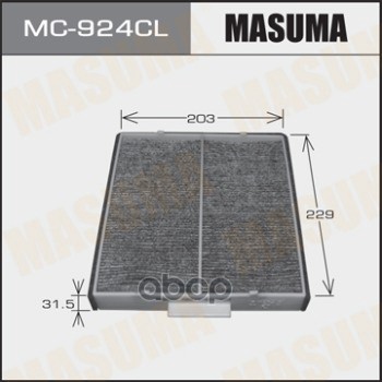 фото Фильтр салона masuma mc-924cl masuma арт. mc-924cl