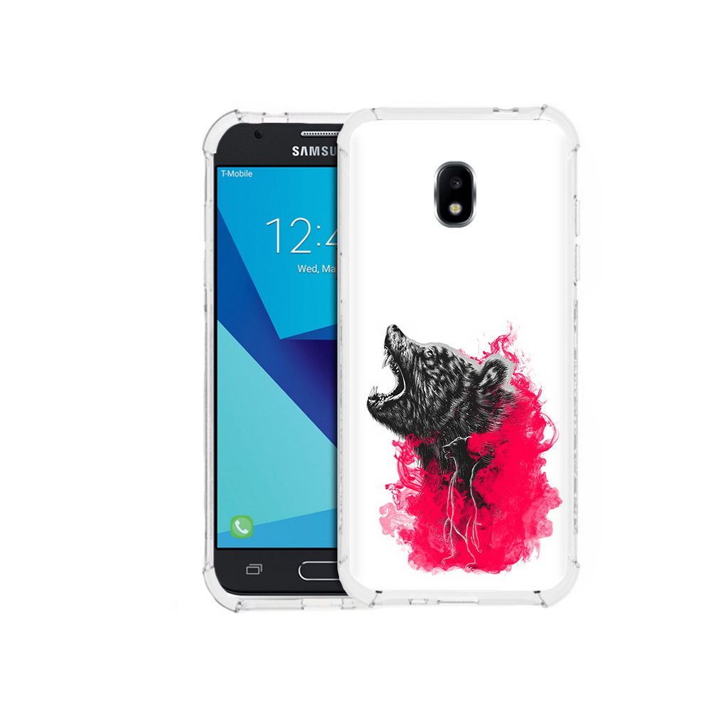

Чехол MyPads Tocco для Samsung Galaxy J7 Pro медведь в дымке (PT128255.589.463), Прозрачный, Tocco