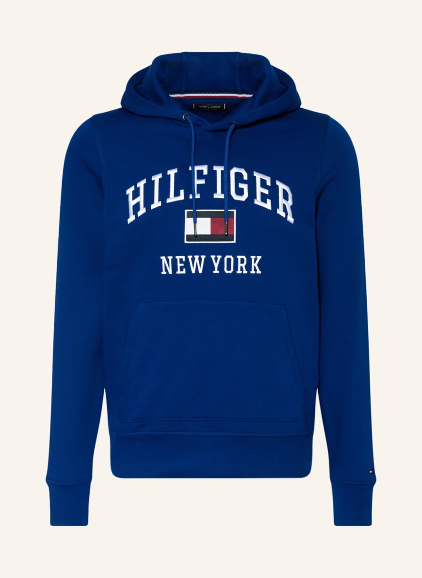 

Худи мужское Tommy Hilfiger 1001319485 синее XL (доставка из-за рубежа), 1001319485