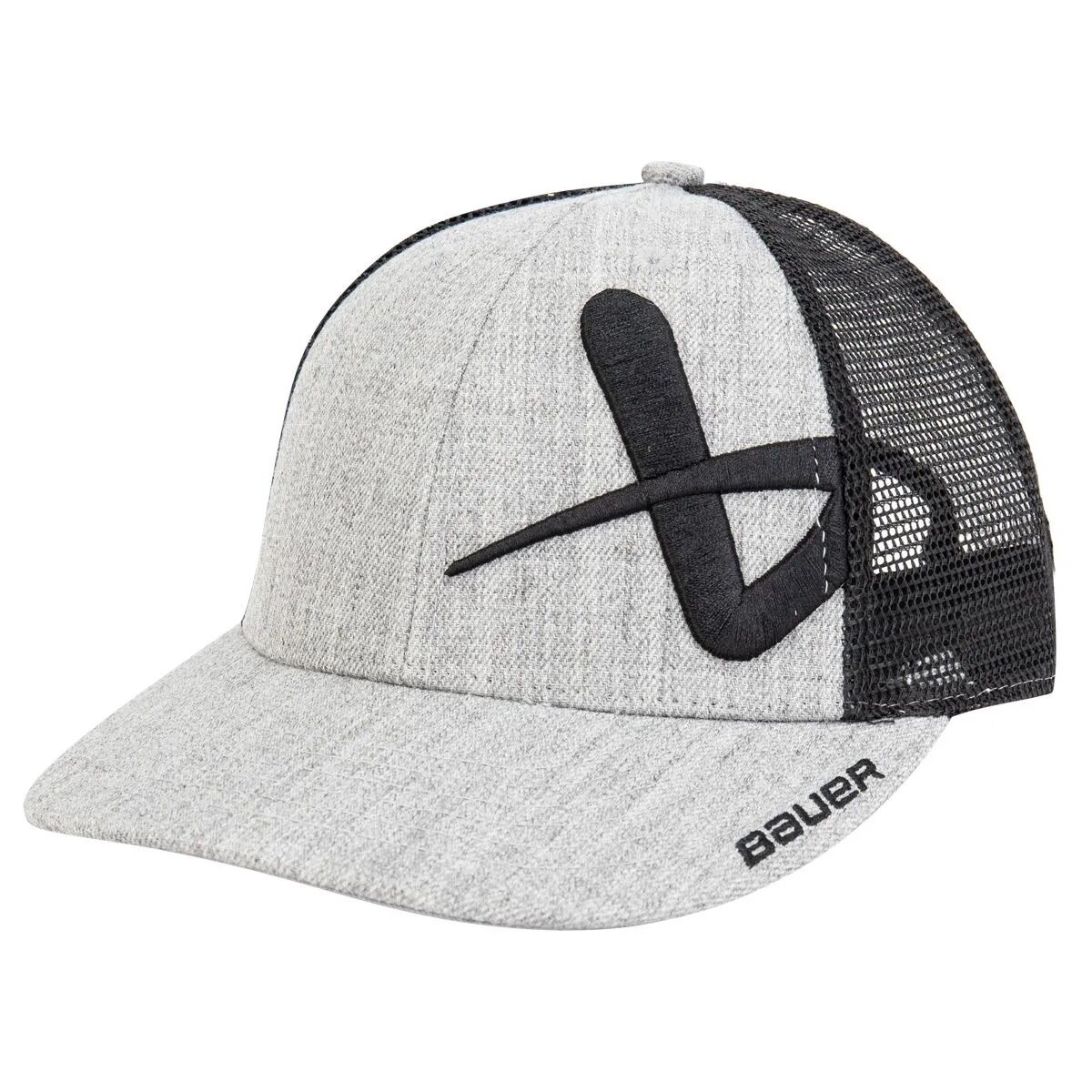 Бейсболка унисекс Bauer SNAPBACK grey, one size