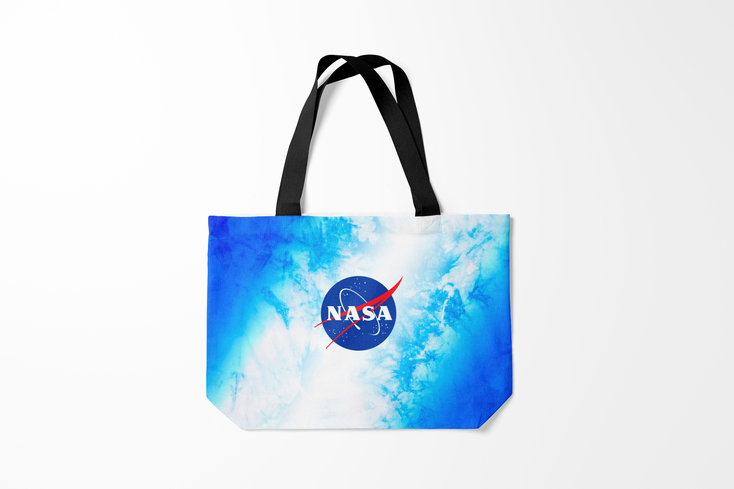 

Сумка шoппер унисекс Burnettie Модные NASA НАСА, синий, Модные NASA НАСА