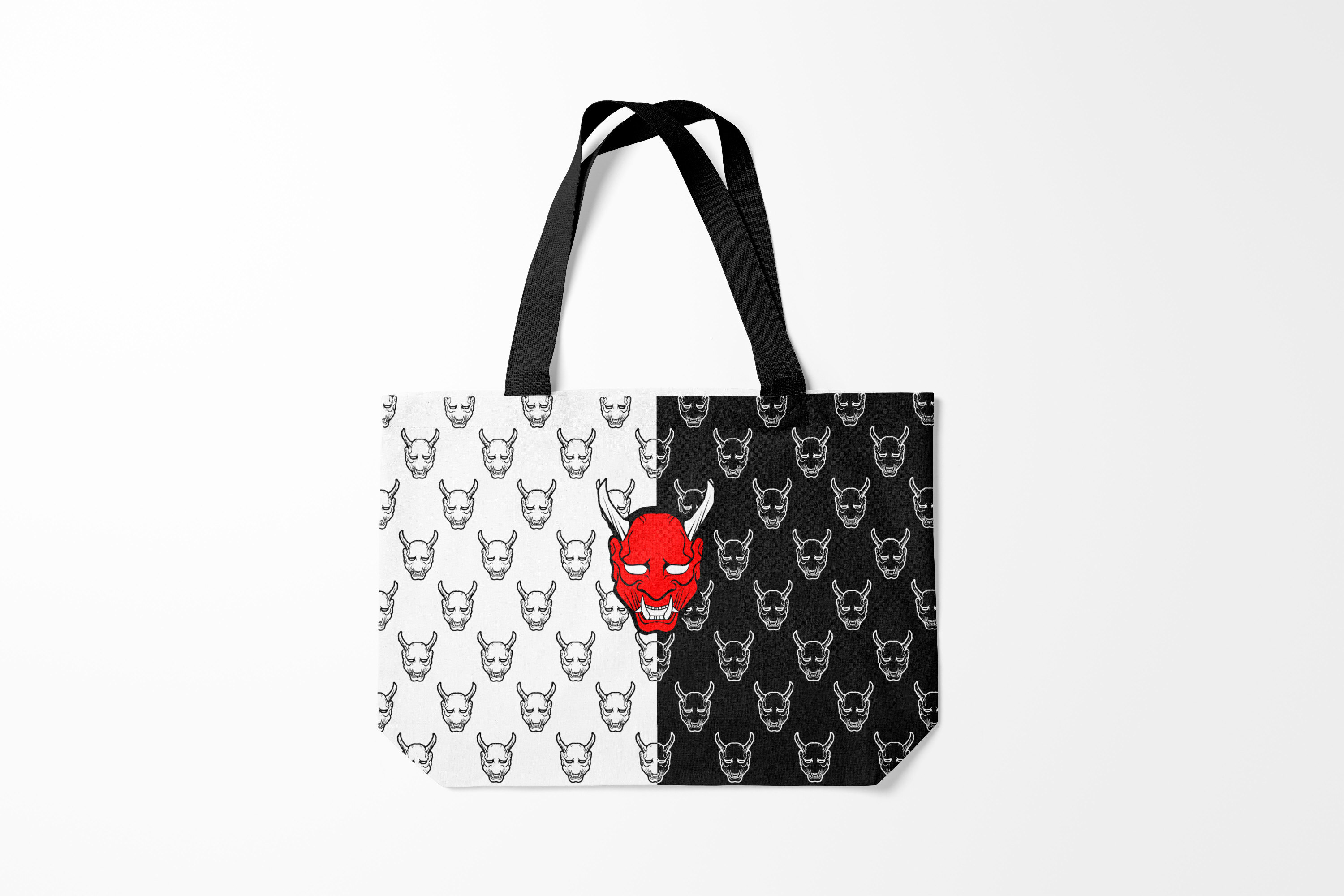 

Сумка шoппер унисекс Burnettie Модные DEMON BLACK/WHITE 2, черный; белый, Модные DEMON BLACK/WHITE 2