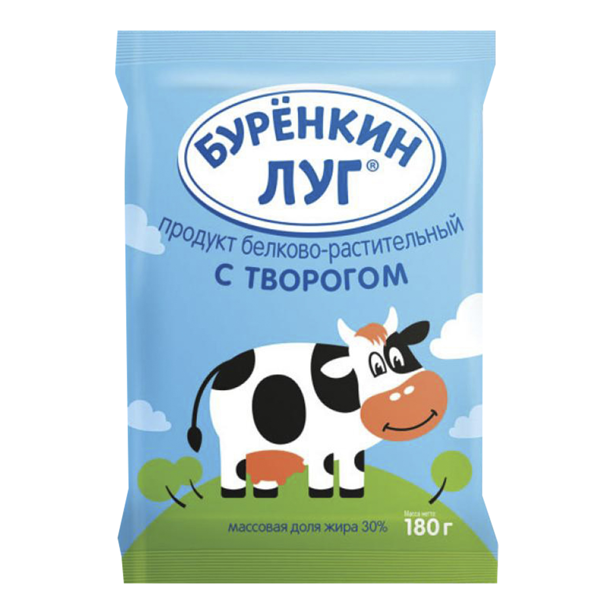 Творожный продукт Буренкин луг 30 СЗМЖ 180 г 35₽