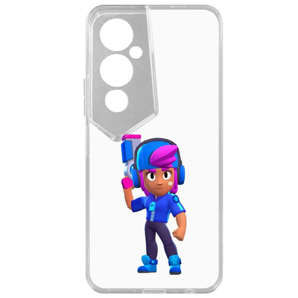 

Чехол-накладка Brawl Stars-Звёздная Шелли для Tecno Pova 4 Pro