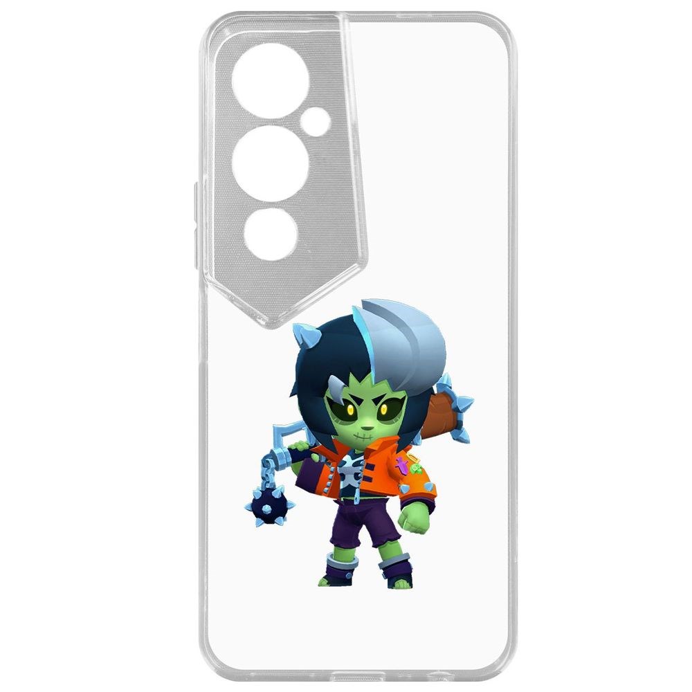 

Чехол-накладка Brawl Stars-ЗомБиби для Tecno Pova 4 Pro, Прозрачный