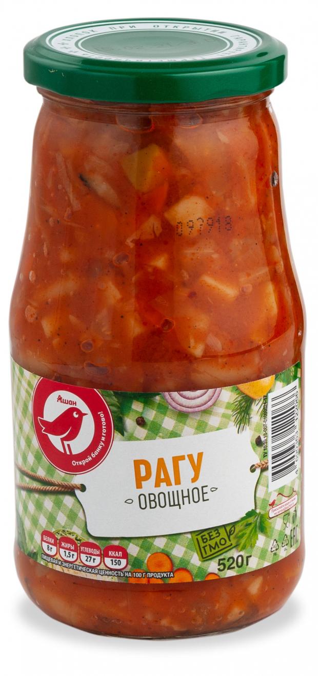 Рагу овощное АШАН Красная птица 520 г 121₽