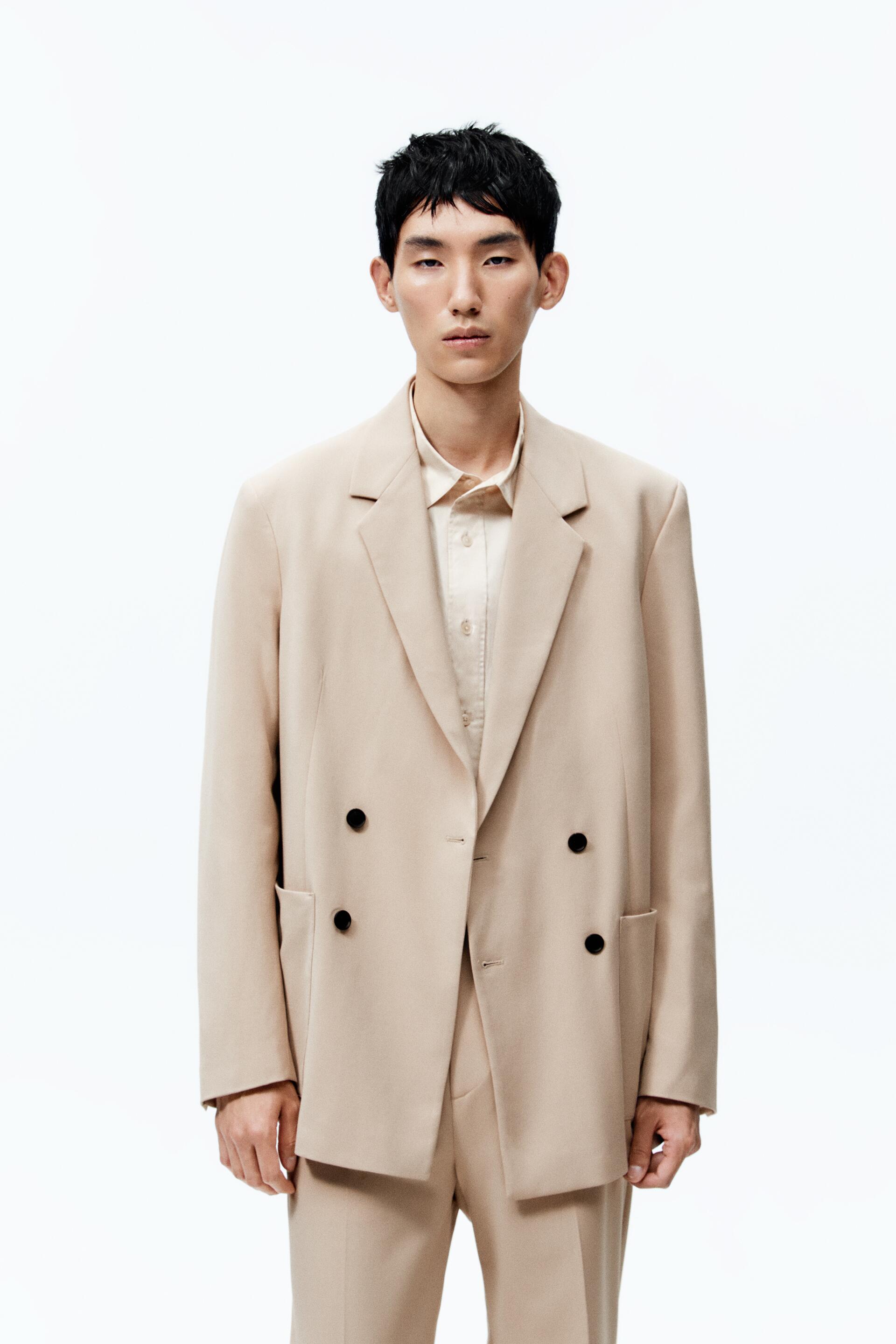 

Пиджак мужской ZARA 00340315 бежевый 54 RU (доставка из-за рубежа), 00340315