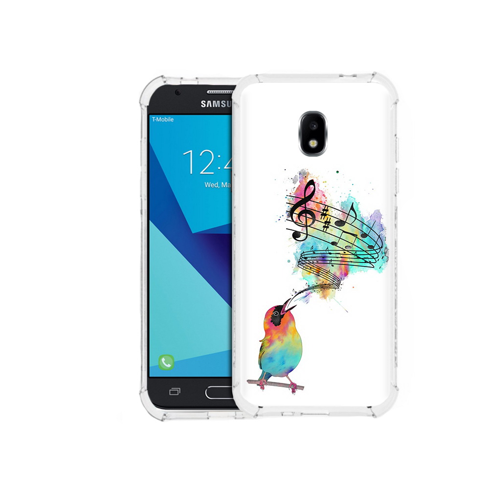 

Чехол MyPads Tocco для Samsung Galaxy J7 Pro певчая птичка (PT128255.589.536), Прозрачный, Tocco