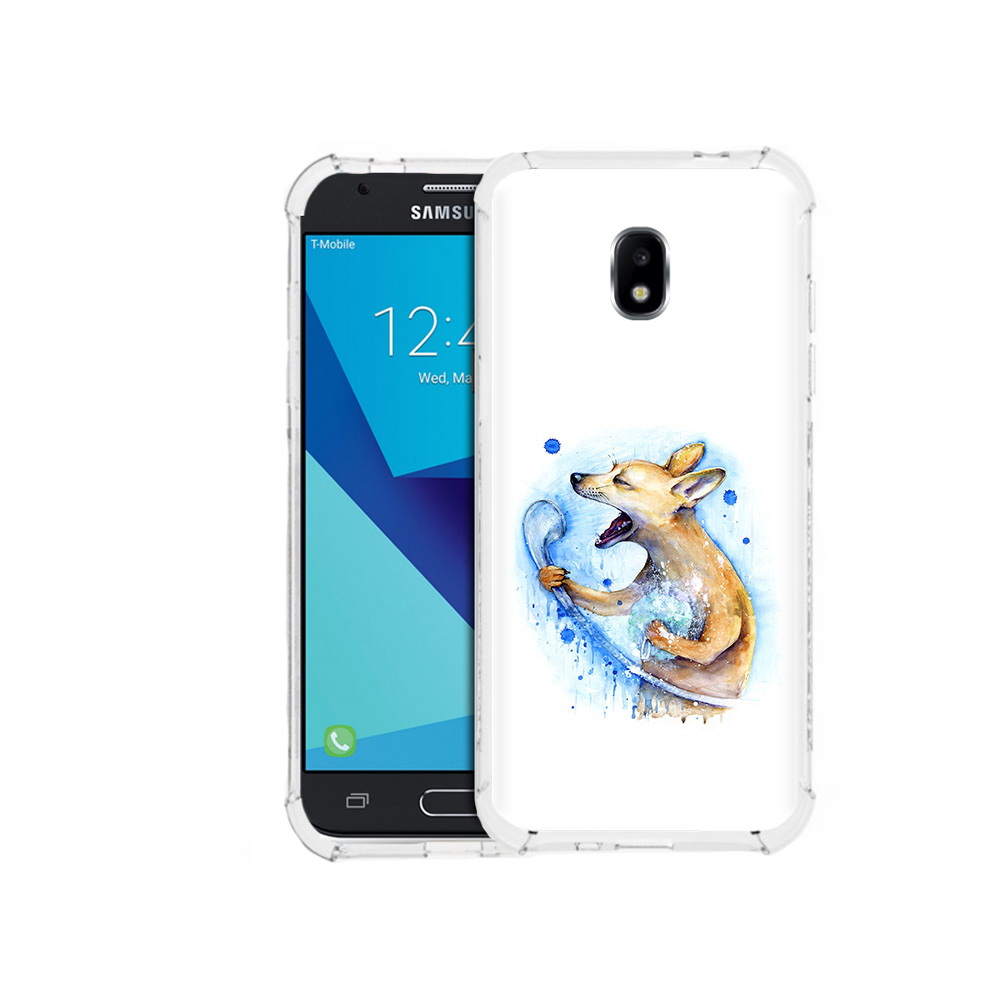 

Чехол MyPads Tocco для Samsung Galaxy J7 Pro пение в душе (PT128255.589.537), Прозрачный, Tocco