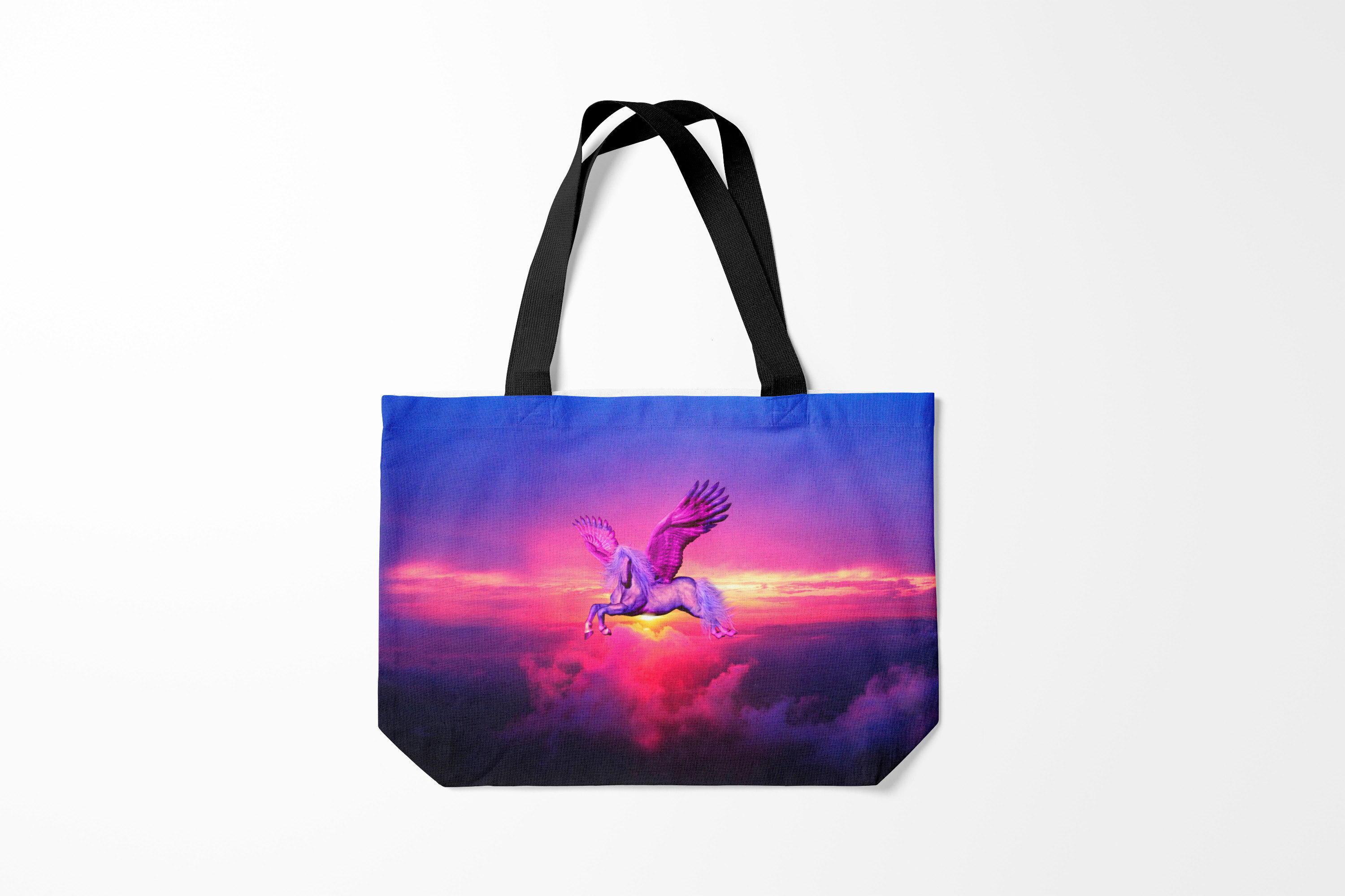 

Сумка шoппер унисекс Burnettie Мифические существа Dusk Sky Horse, фиолетовый, Мифические существа Dusk Sky Horse