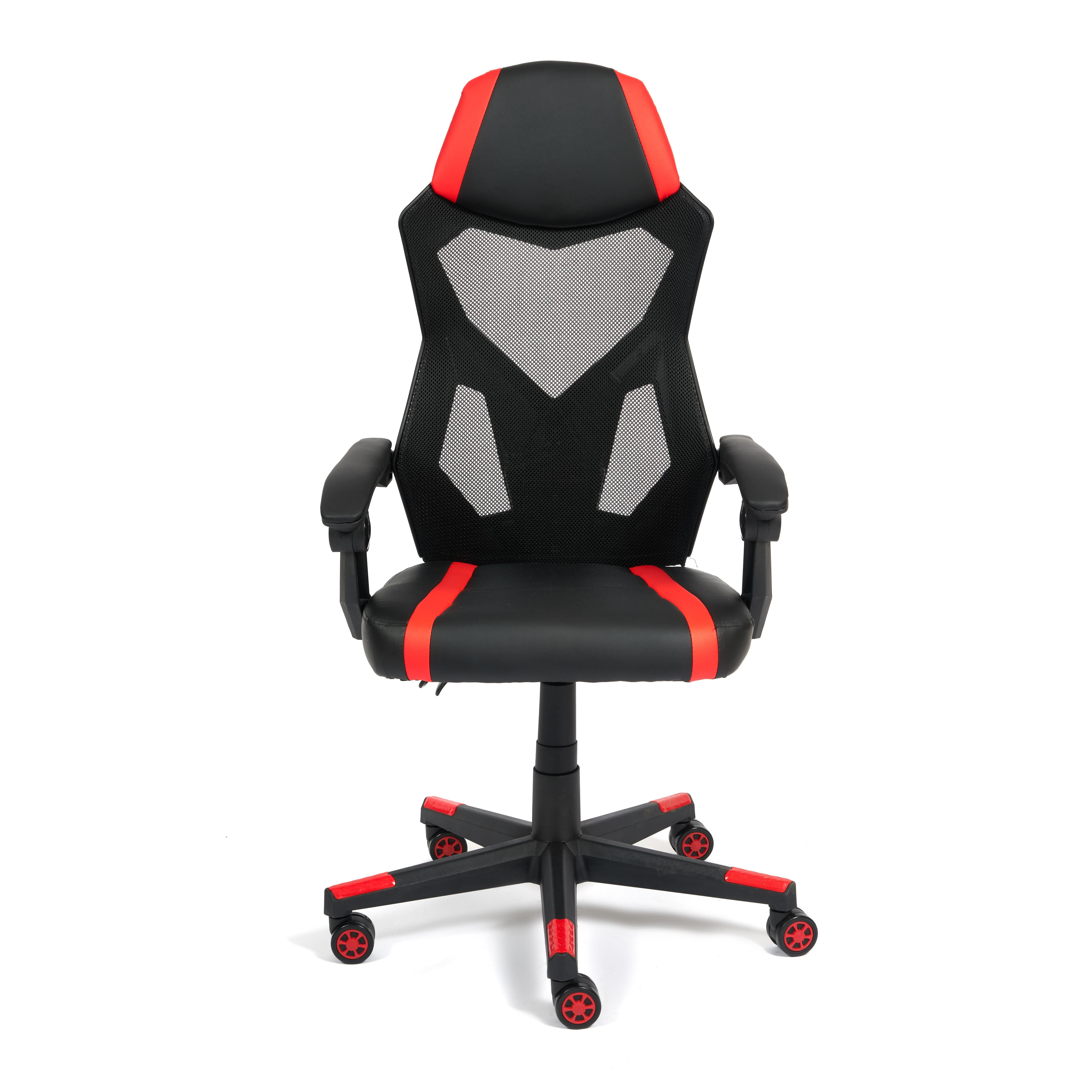 фото Кресло офисное tetchair irock 14079, black/red