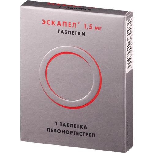 

Эскапел таблетки 1.5мг №1