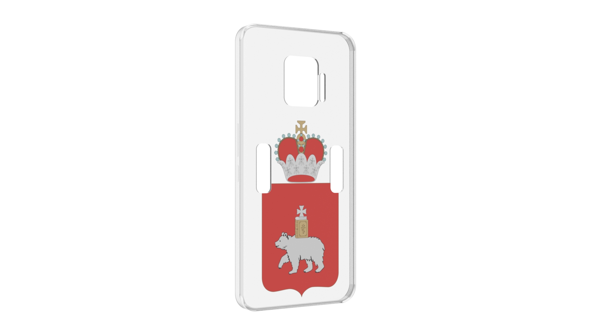 Чехол MyPads герб-пермскии?-краи? для ZTE Nubia Red Magic 7 Pro