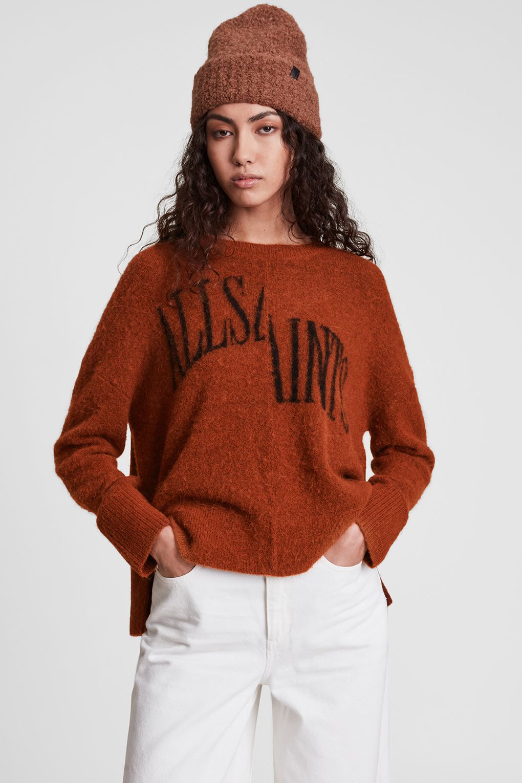 

Джемпер женский Allsaints WK195T красный S, WK195T