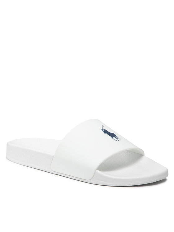 

Шлепанцы Slide 809852071001 Polo Ralph Lauren белый 46 EU, Slide 809852071001