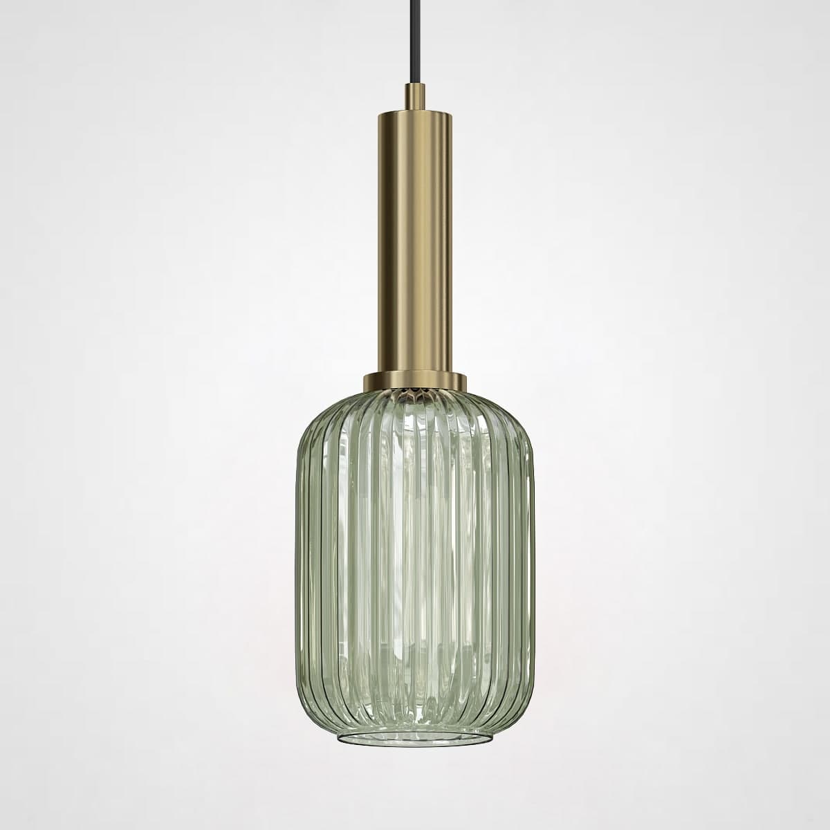 фото Подвесной светильник ferm living chinese lantern a brass green imperiumloft