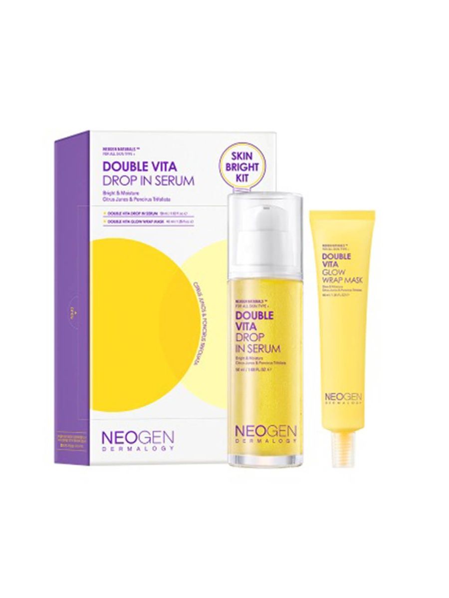 Набор для осветления кожи Neogen Double Vita Drop In Serum Skin Bright Kit