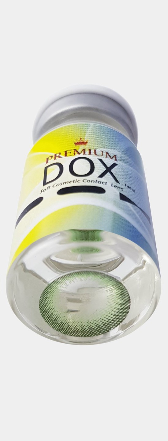 

Цветные контактные линзы DOX K2011 Green 0,00 BC 8,6 DIA 14,2, 1 линза, Зеленые, K2011 GREEN 0.00