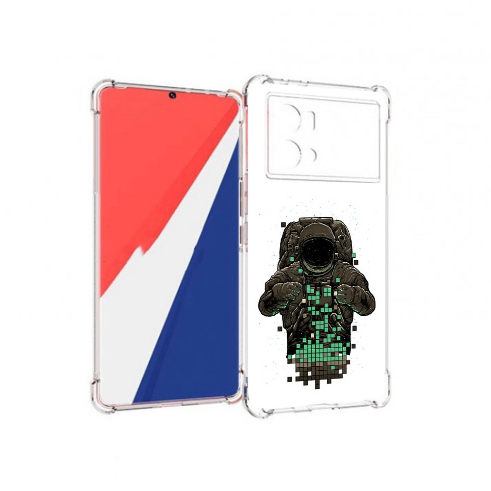 

Чехол MyPads Tocco для Vivo 9 Pro космонавт с пикселями (PT226978.402.394), Прозрачный, Tocco