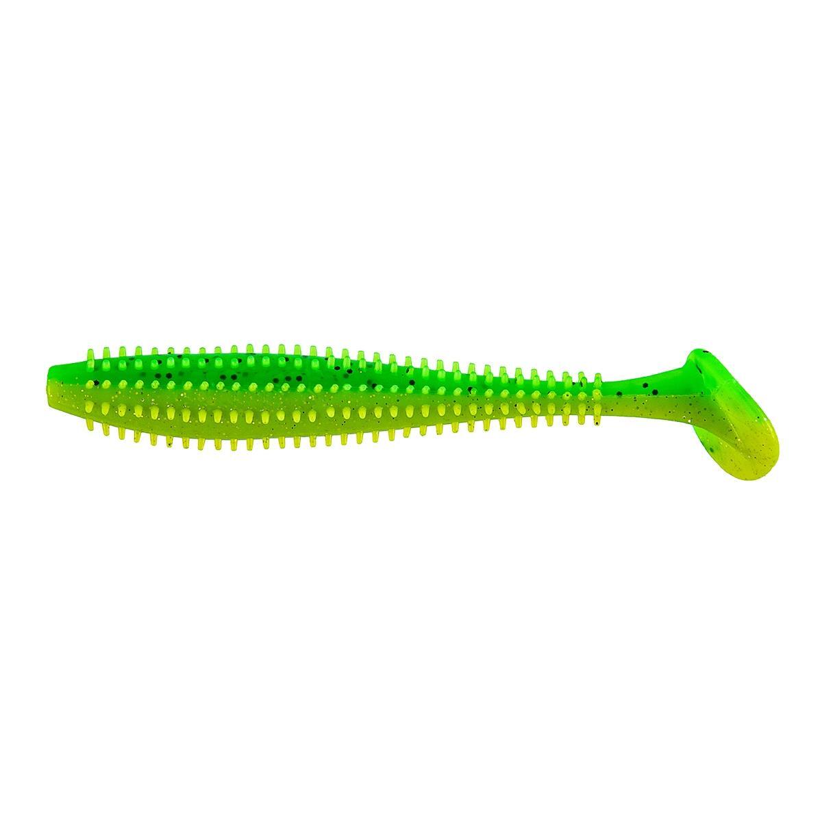 

Виброхвост Shaggy 5,12"/13 см Green Lime 5шт. (HS-18-010) Helios