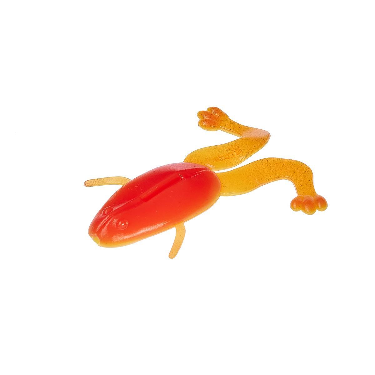 

Лягушка Crazy Frog 3,55"/9,0 см Orange & Yellow 4шт. (HS-23-015) Helios