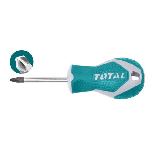 фото Отвертка крестовая total tht22386 038мм 6мм cr-v,ph2 total tools