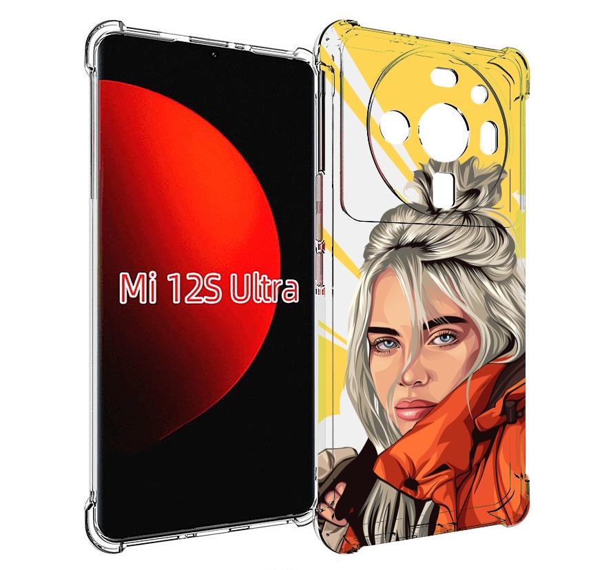 

Чехол MyPads билли-айлиш-в-куртке для Xiaomi 12S Ultra, Прозрачный, Tocco