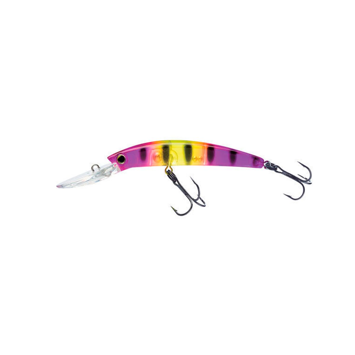 

Воблер Yo-Zuri CRYSTAL MINNOW DD WALLEYE 110F R1206 # APC, Фиолетовый;желтый;черный, CRYSTAL MINNOW DD