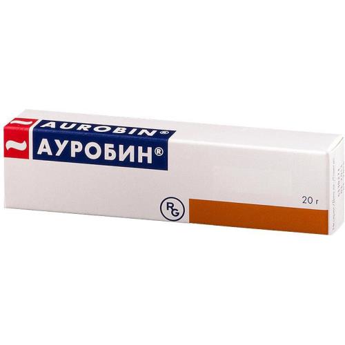 

Ауробин мазь для ректального и наружного применения 20г