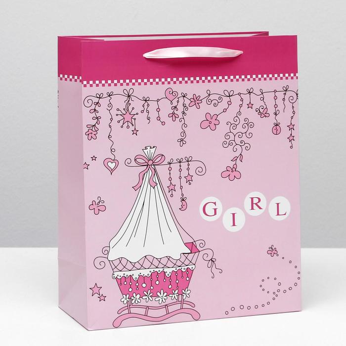 

Пакет ламинированный, 26 x 32 x 12 см, Нежный возраст