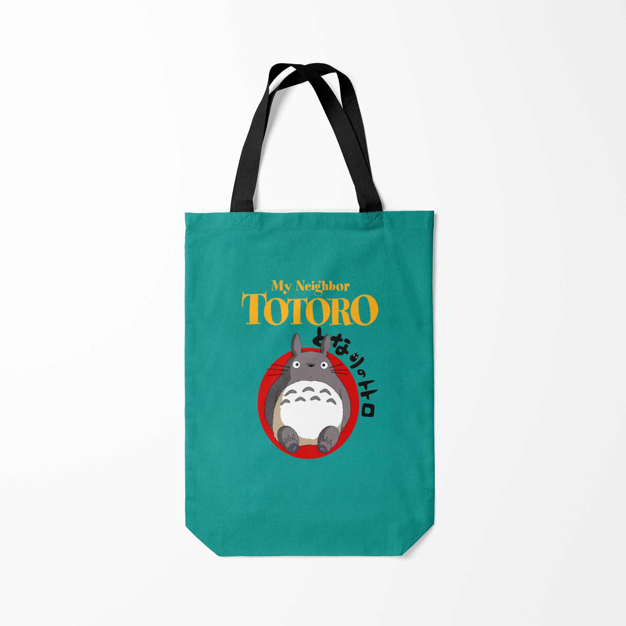 

Сумка шoппер унисекс Burnettie Totoro, зеленый, Totoro