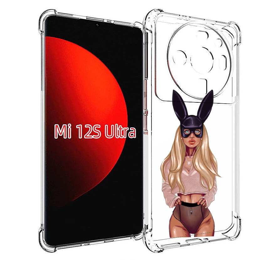 

Чехол MyPads блондинка-с-ушками женский для Xiaomi 12S Ultra, Прозрачный, Tocco