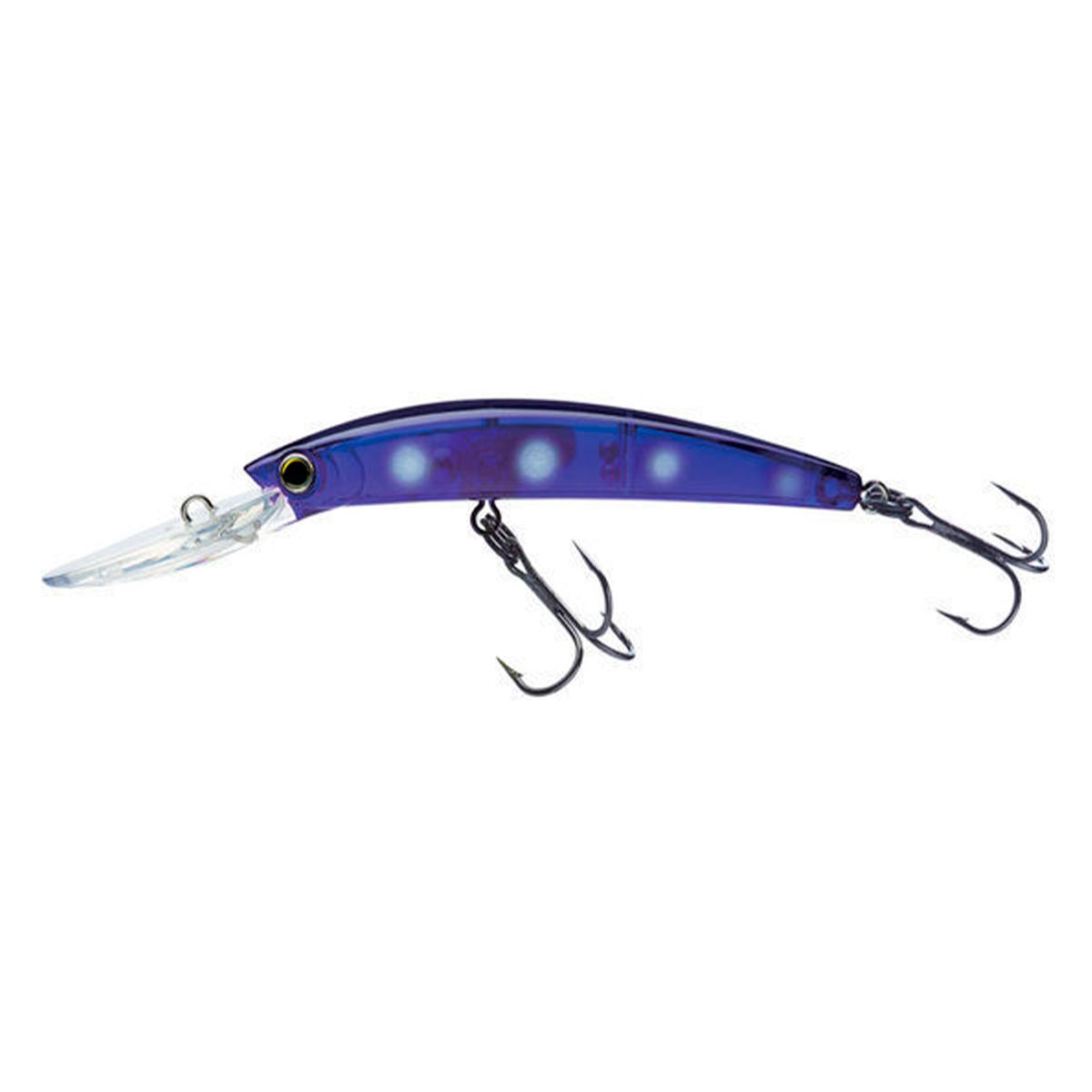 

Воблер Yo-Zuri CRYSTAL MINNOW DD WALLEYE 110F R1206 # MN, Синий;фиолетовый;белый, CRYSTAL MINNOW DD