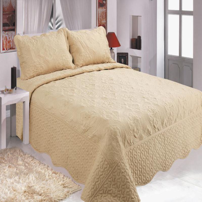 

Покрывало с наволочками ПледПодушкин Кремовый, ЦБ-00000386, Кремовый