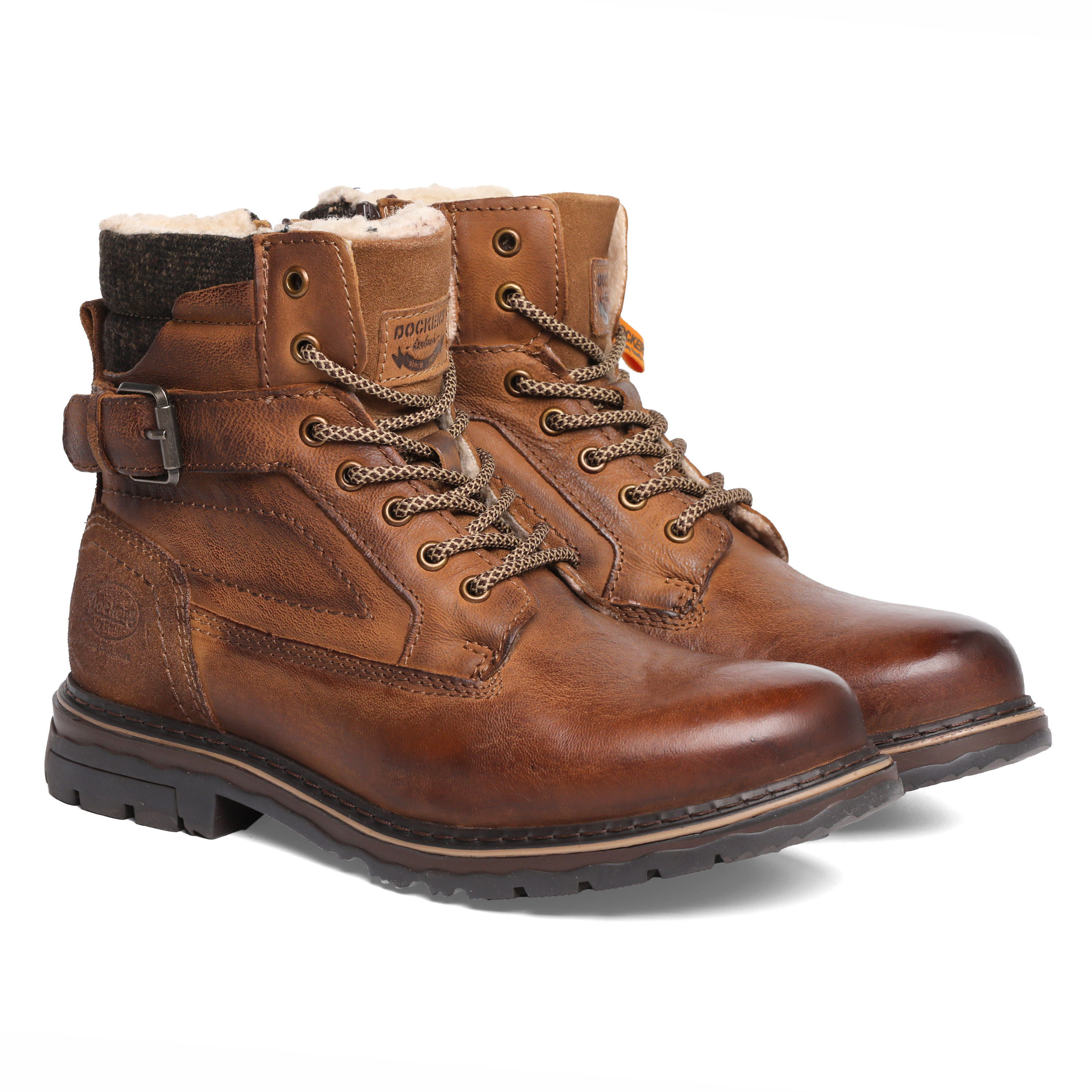 Ботинки мужские Dockers 51GL102-140440 коричневые 40 EU 8499₽