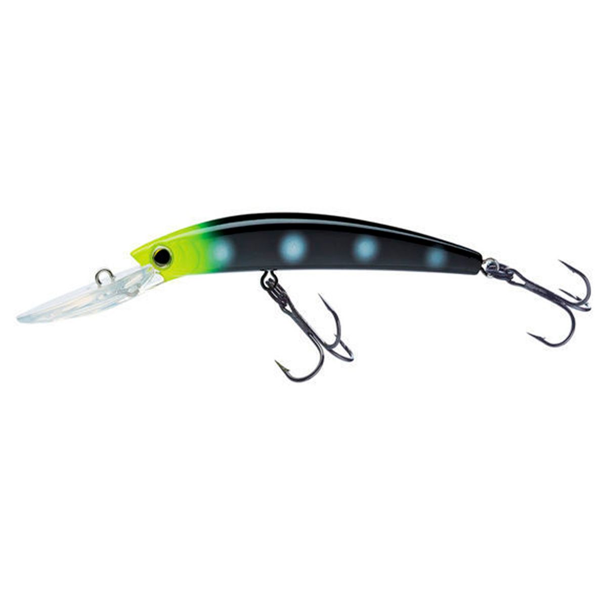 

Воблер Yo-Zuri CRYSTAL MINNOW DD WALLEYE 110F R1206 # ZB, Черный;желтый;белый, CRYSTAL MINNOW DD