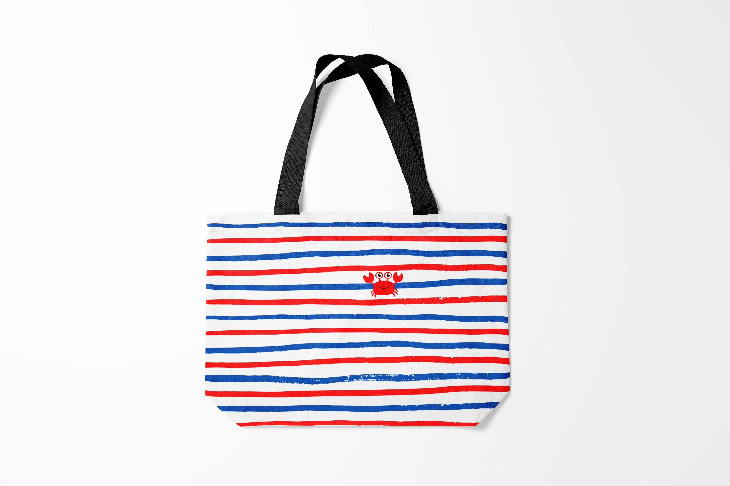 

Сумка шoппер унисекс Burnettie Лето Крабик, белый, Лето Крабик