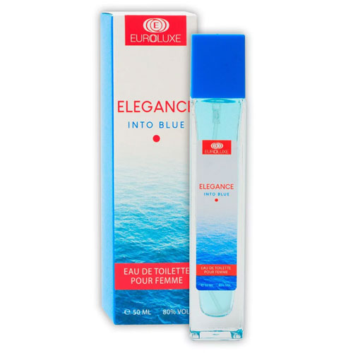 Туалетная вода для женщин Euroluxe Elegance Into Blue 50 мл escada into the blue 30