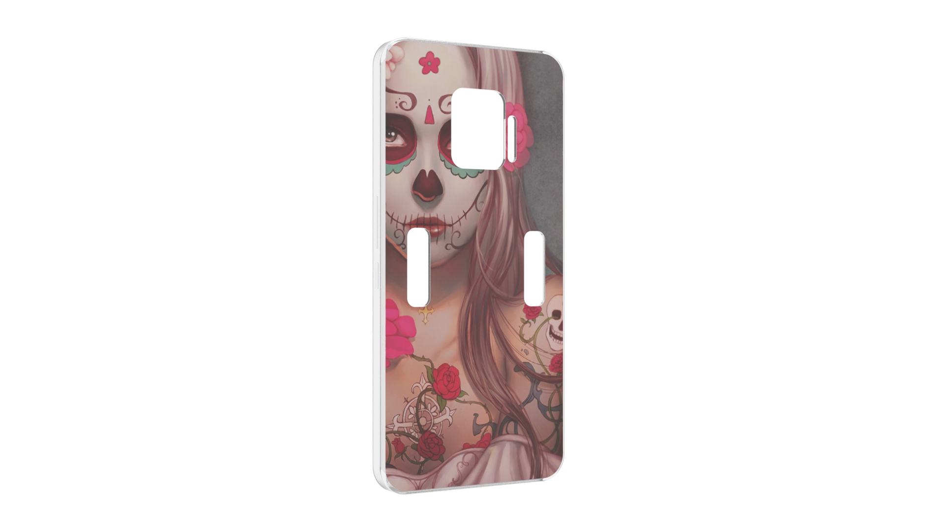 

Чехол MyPads девочка в рисунках для ZTE Nubia Red Magic 7 Pro, Прозрачный, Tocco