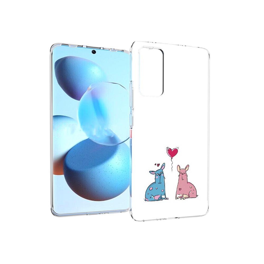 

Чехол MyPads Tocco для Xiaomi Mi Civi Лама любовь (PT172370.274.102), Прозрачный, Tocco
